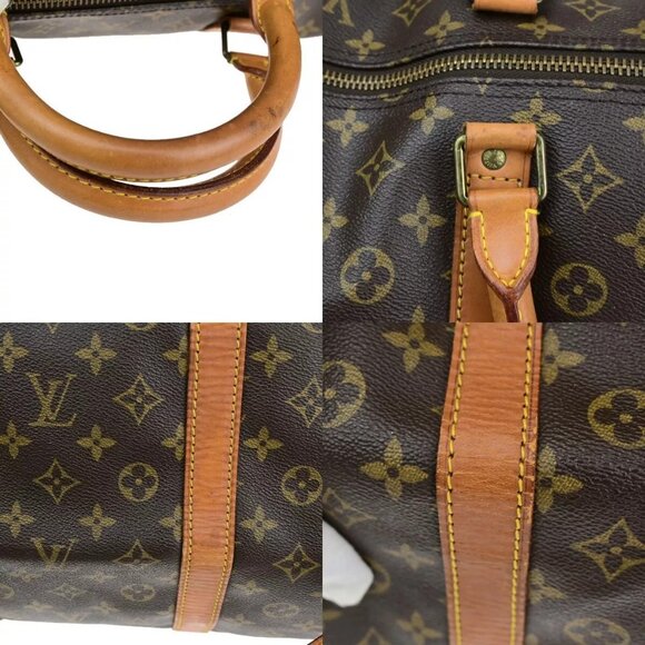 LOUIS VUITTON Keepall Bandouliere 60 2Way Hand Bag Monogram - Picture 5 of 16